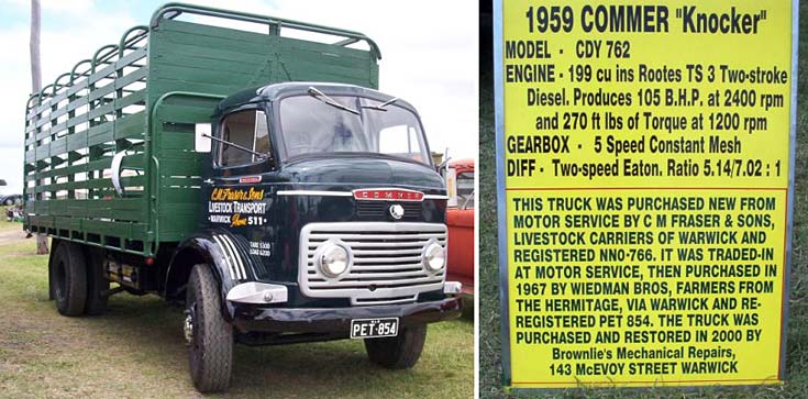 1959 Commer Knocker with history