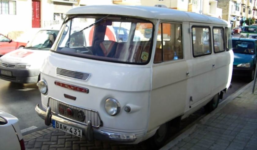 1963 Commer Bus White