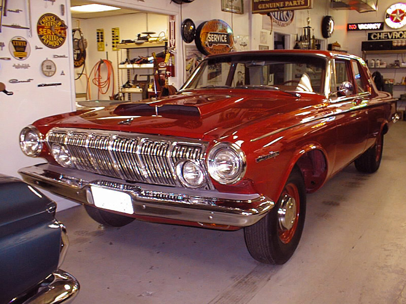 1st 1963 Dodge 330 Red-5