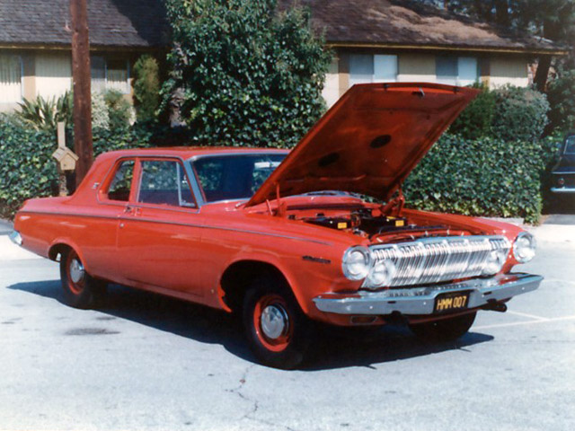 1st 1963 Dodge 330 Red