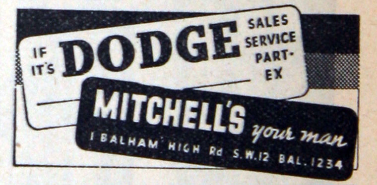 Dodge Mitchell's 1938