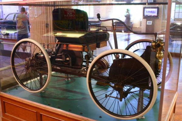 1896 Quadricycle at The Henry Ford Museum in Dearborn, MI