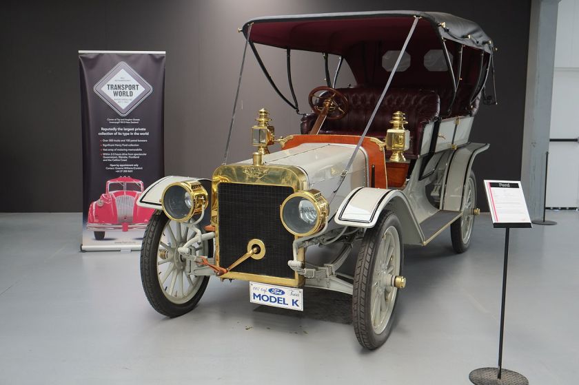 1907 Ford Model K Tourer (Warbirds & Wheels museum)