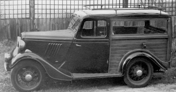 1934 Ford Model Y estate car woodie