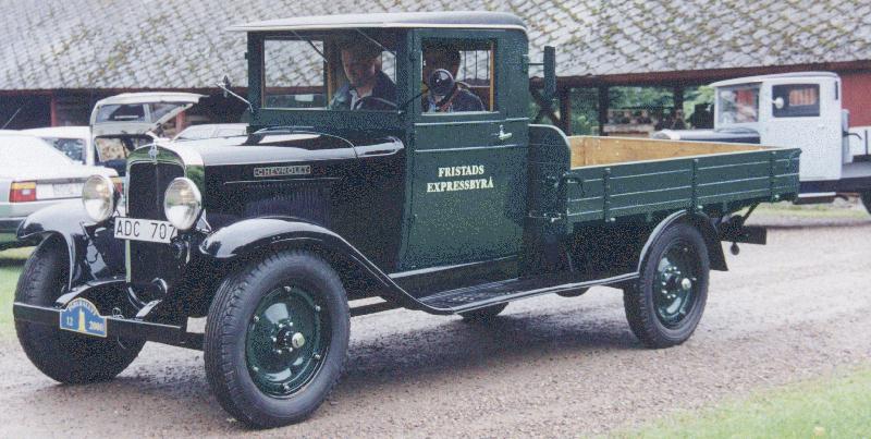1931 Chevrolet g15ton FristadsExpressbyraa