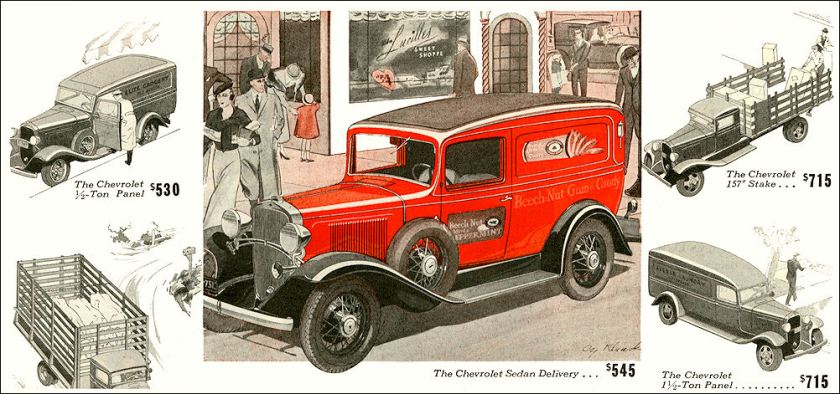 1933 Chevrolet van
