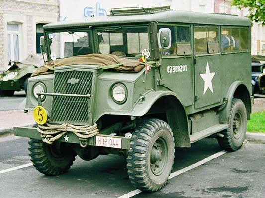 1943 Chevrolet С8А with cab No.13, 4x4
