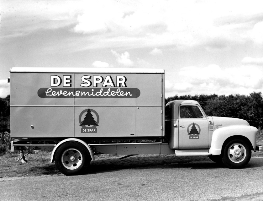 1951 Chevrolet Vrachtwagen met Renova afzetbaksysteem De Spar