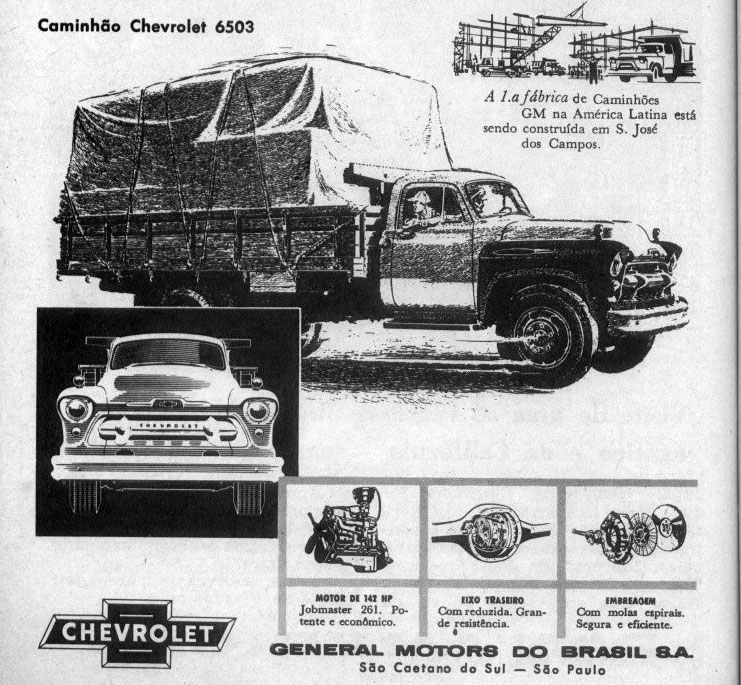 1963 Chevrolet Brasil series 6500