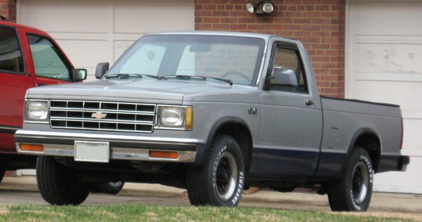 1982–1990 1st Chevrolet S-10 single cab
