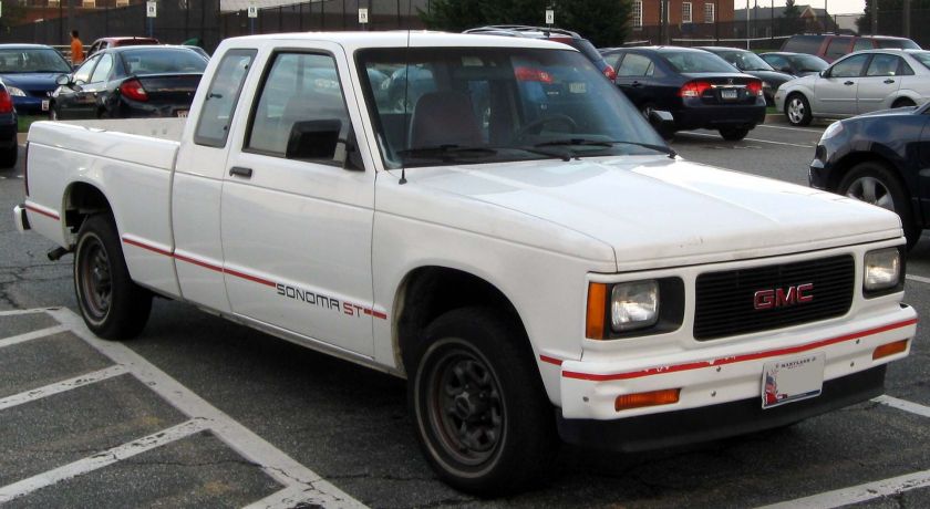 1991-1994 GMC Sonoma ST extended cab