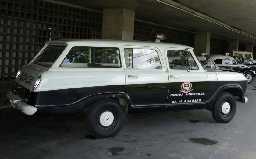 Chevrolet Veraneio in the museum of the São Paulo Polícia Civil.