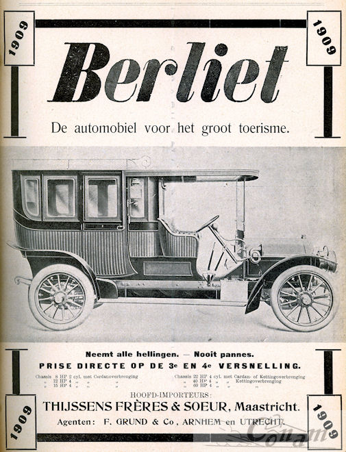 1909 Berliet thijssens