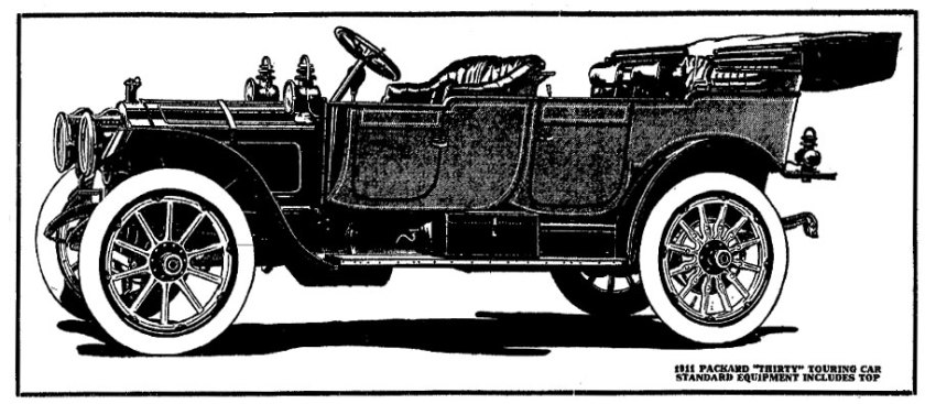 1910 Packard Advertisement - Indianapolis Star, May 22, 1910