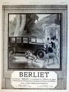 1920 Berliet ad