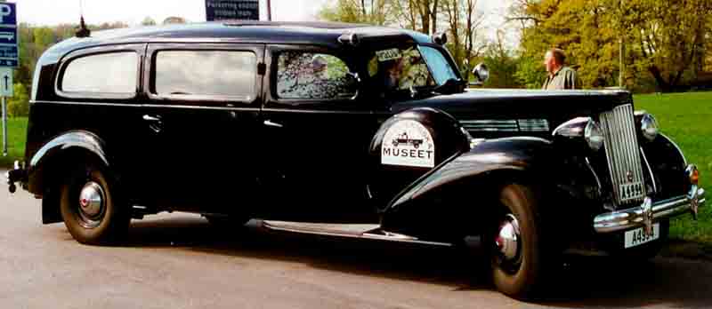 1939 Packard Seventeenth Series One Twenty 1701 Police