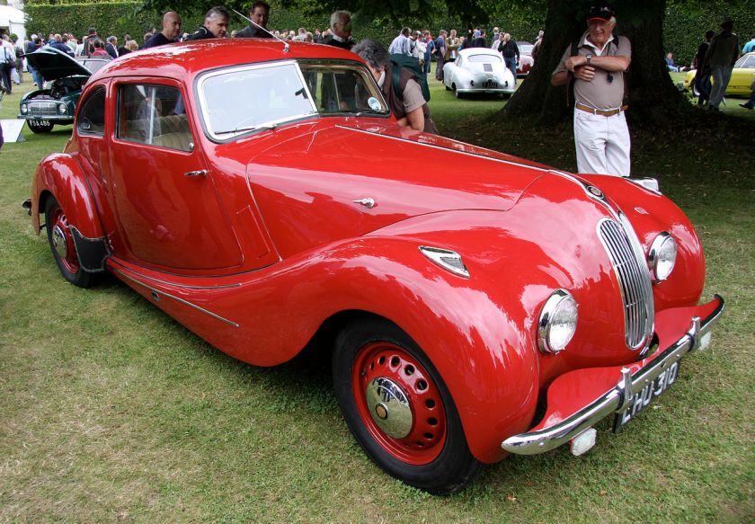 1948 Bristol 400 with double kidney grille
