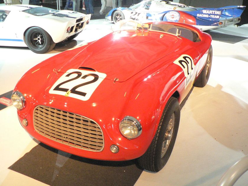 1949 Le Mans winning Barchetta Ferrari 166MM