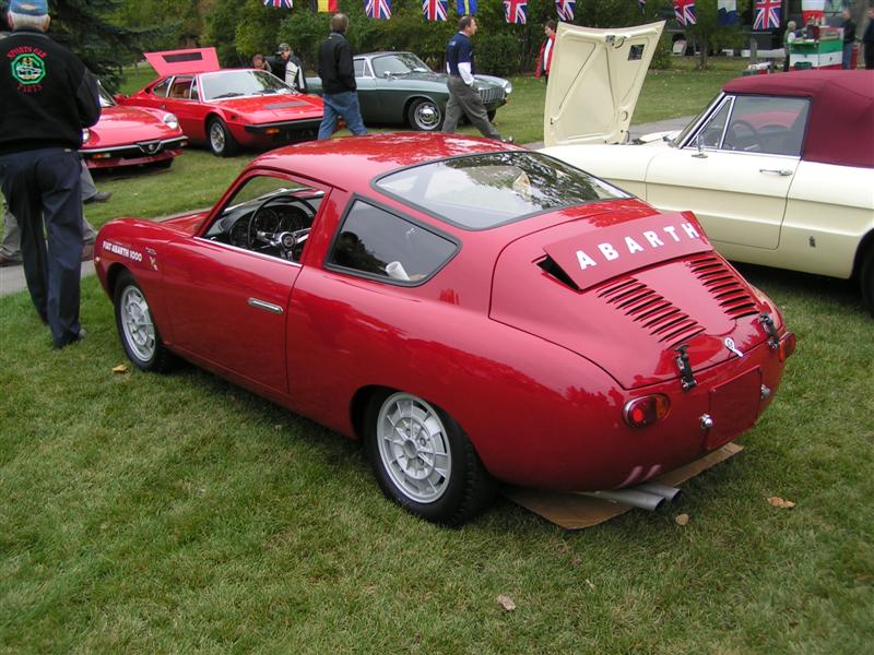 1961-65 Fiat Abarth 1000 rear
