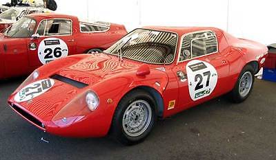 1965 Abarth OT 1300 Coupe, in Red.