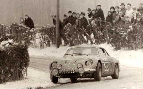 1969 Alpine 1600 rally