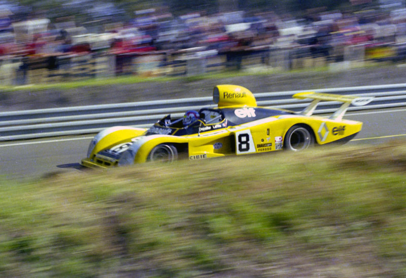 1977 Renault Alpine A442 at LeMans 24 hours 1977