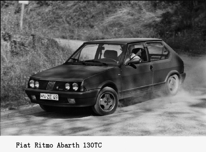 1981 Fiat Ritmo Strada Abarth 130TC