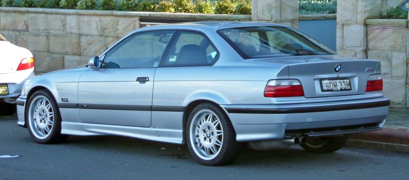 1995–1999 BMW M3 (E36) coupe (Australia)