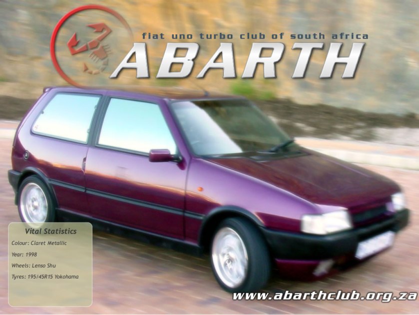 1998 Fiat Uno 1.1. Abarth