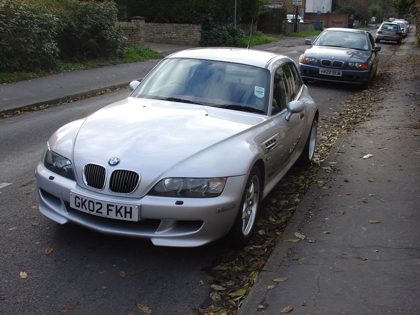 2002 Bmw Z3M coupe front