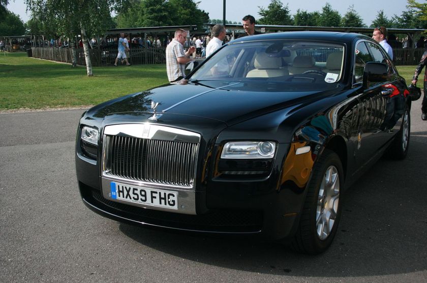 2010 Rolls-Royce Ghost the new 'baby' Rolls