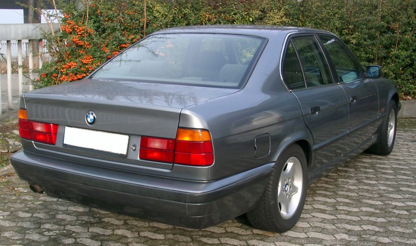 BMW E34 rear europa
