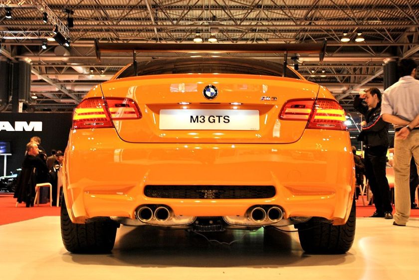 BMW M3 GTS at the Autosport International Show 2011.