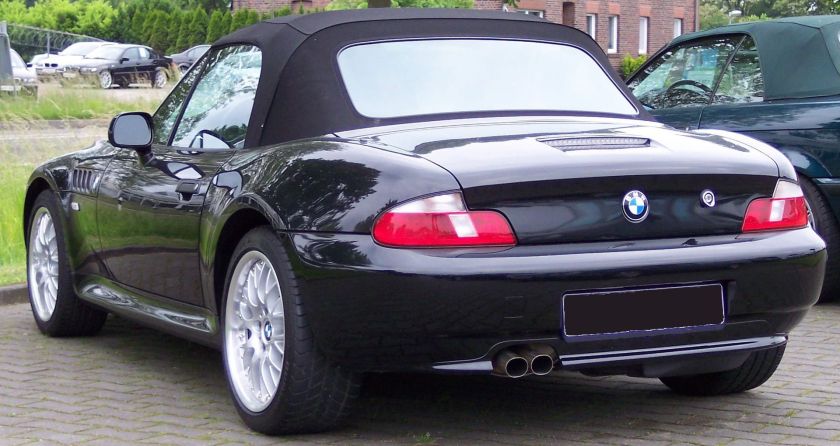BMW Z3 black hl