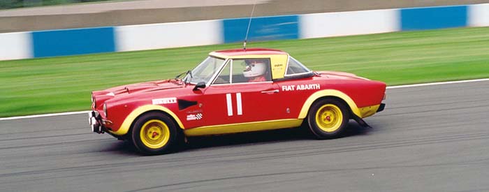 Fiat 124 Abarth Silverstone