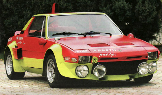 Fiat 131 Abarth X1-9 prototipo