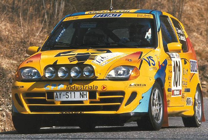 Fiat Cinquecento Sporting 1.1 Rally car
