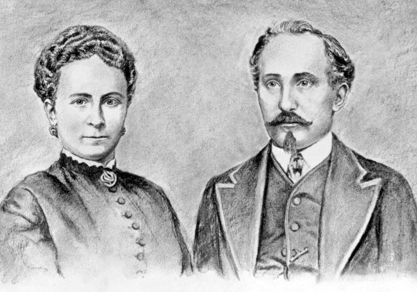 1868 Adam und Sophie Opel
