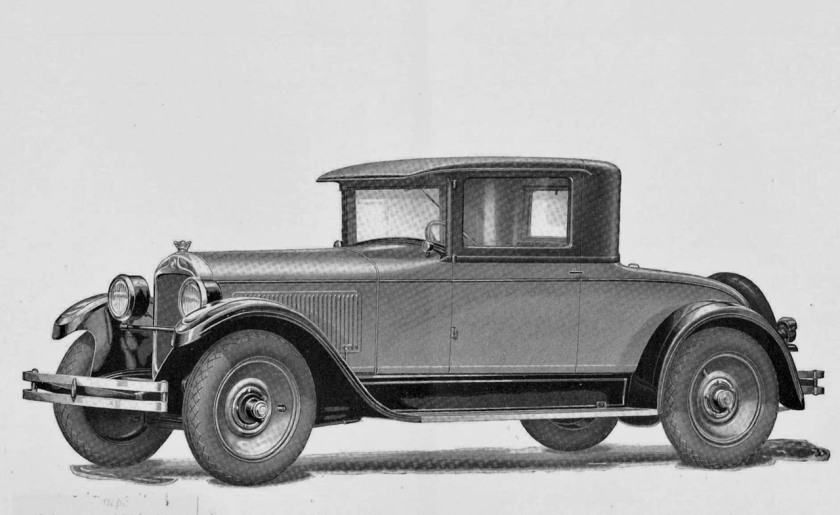 1927 Hupmobile Eight Coupé, (8 Zyl., 4402 cm3, 67 PS)
