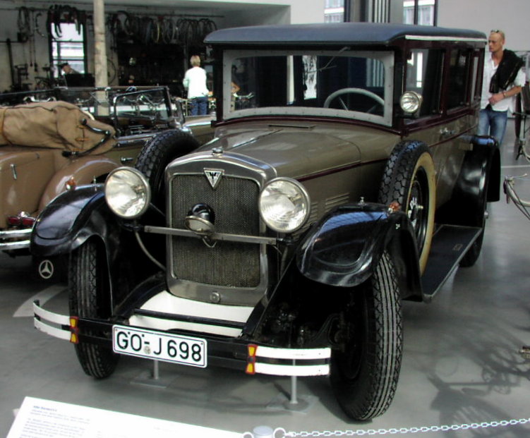 1928 MHV Adler Standard 6S the model Clärenore Stinnes drove on her journey around the world
