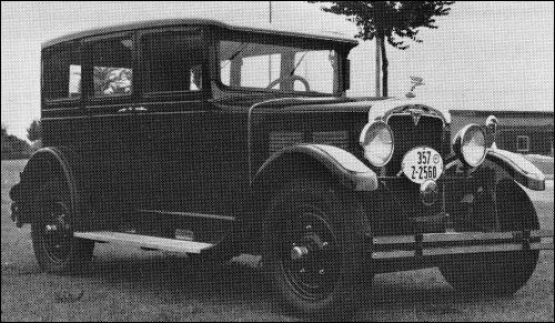 1930 Adler favorit sedan