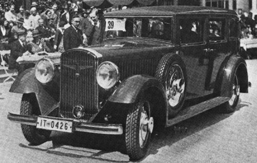 1931 Adler standard 8 limousine