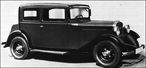 1932 Adler primus limousine