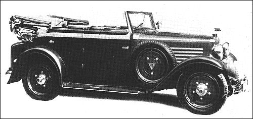 1932 Adler standard 6 cabri by Wendler