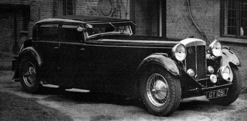 1932 Daimler double 6 40-50 gurney-nutting sports-saloon