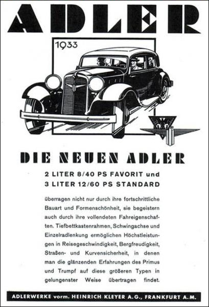 1933 Adler