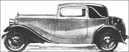 1933 Daimler 15 coupe