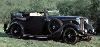 1934 Daimler 15 drophead coupe
