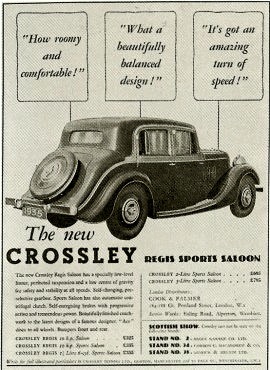 1935 Crossley Regis ad a