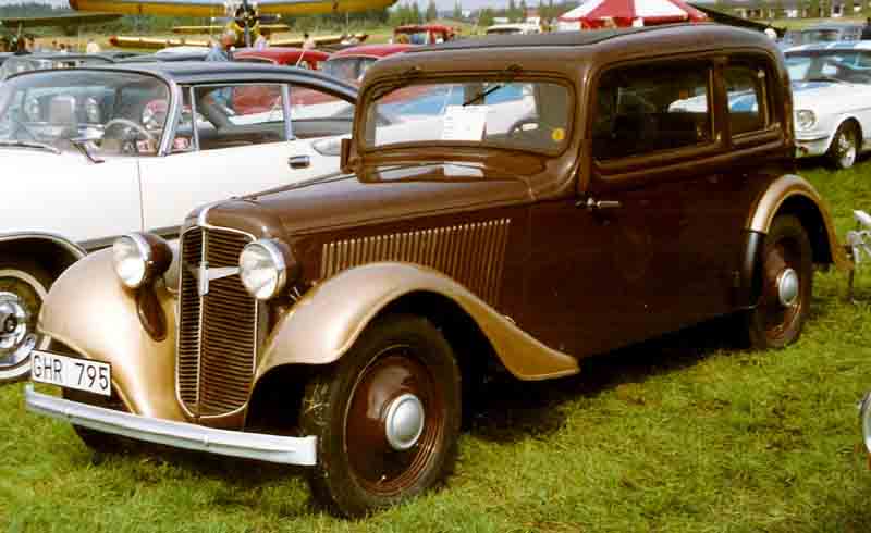 1936 Adler Trumpf Junior Limousine